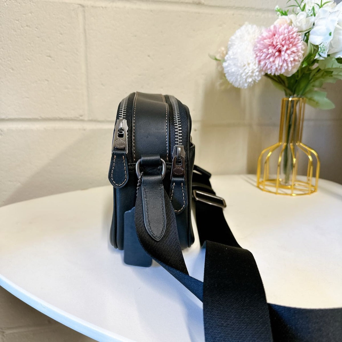 Coach C4148 Graham Crossbody In Black Coach C4148 Graham Crossbody In Black